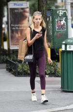 DAPHNE GROENEVELD Out Shopping in New York 08/16/2019