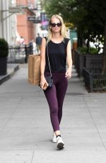DAPHNE GROENEVELD Out Shopping in New York 08/16/2019