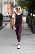 DAPHNE GROENEVELD Out Shopping in New York 08/16/2019