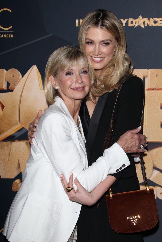 DELTA GOODREM and OLIVIA NEWTON-JOHN at 2019 Industry Dance Awards in Los Angeles 08/14/2019