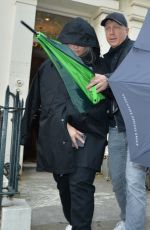DEMI LOVATO Arrives on the Set Eurovision in London 08/20/2019
