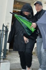 DEMI LOVATO Arrives on the Set Eurovision in London 08/20/2019