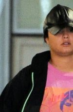 DEMI LOVATO at Heathrow Airport in London 08/17/2019