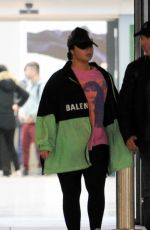 DEMI LOVATO at Heathrow Airport in London 08/17/2019