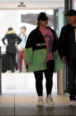 DEMI LOVATO at Heathrow Airport in London 08/17/2019