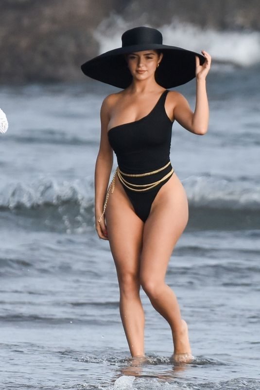 DEMI ROSE MAWBY in Swimsuit on the Set of a Photoshoot in Bali 08/07/2019