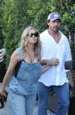 DENISE RICHARDS and Aaron Phypers Out in Los Angeles 08/13/2019