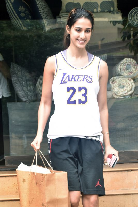 DISHA PATANI Out Shopping in Mumbai 08/14/2019