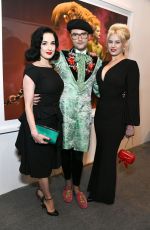 DITA VON TEESE at World of Wonder Hosts Reception for Franz Szony in Hollywood 08/09/2019