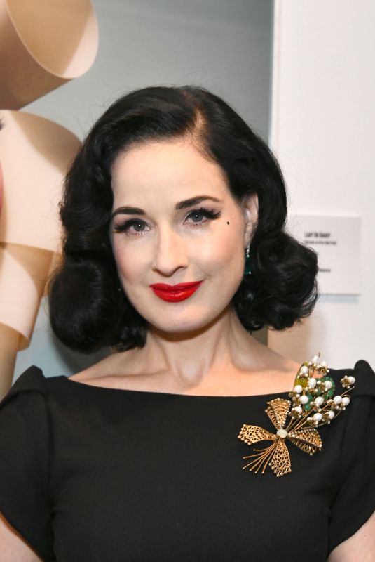 DITA VON TEESE at World of Wonder Hosts Reception for Franz Szony in Hollywood 08/09/2019