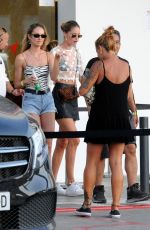 DOUTZEN KROES and CANDICE SWANEPOEL Leaves Ushuaia Hotel in Ibiza 08/14/2019