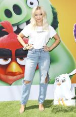 DOVE CAMERON at The Angry Birds 2 Premiere in Los Angeles 08/10/2019