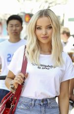 DOVE CAMERON in Denim Out in Los Angeles 08/10/2019