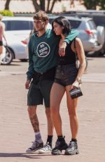 DUA LIPA and Anwar Hadid Out for Lunch in Malibu 08/23/2019