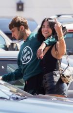 DUA LIPA and Anwar Hadid Out for Lunch in Malibu 08/23/2019