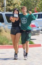 DUA LIPA and Anwar Hadid Out for Lunch in Malibu 08/23/2019