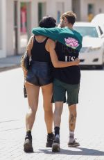 DUA LIPA and Anwar Hadid Out for Lunch in Malibu 08/23/2019