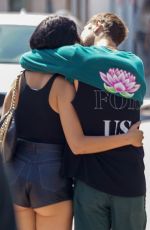 DUA LIPA and Anwar Hadid Out for Lunch in Malibu 08/23/2019