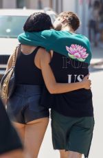 DUA LIPA and Anwar Hadid Out for Lunch in Malibu 08/23/2019