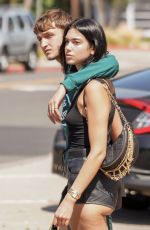 DUA LIPA and Anwar Hadid Out for Lunch in Malibu 08/23/2019