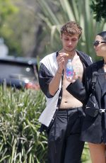 DUA LIPA and Anwar Hadid Out in Los Angeles 06/18/2019