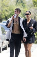 DUA LIPA and Anwar Hadid Out in Los Angeles 06/18/2019