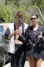DUA LIPA and Anwar Hadid Out in Los Angeles 06/18/2019