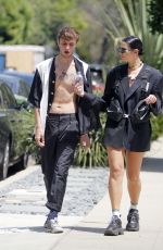 DUA LIPA and Anwar Hadid Out in Los Angeles 06/18/2019