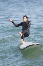 DUA LIPA and Anwar Hadidi Suurfing in Malibu 08/23/2019