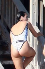 DUA LIPA and Anwar Hadidi Suurfing in Malibu 08/23/2019