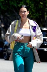 DUA LIPA Out and About in West Hollywood 08/14/2019