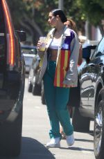 DUA LIPA Out and About in West Hollywood 08/14/2019