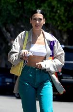 DUA LIPA Out and About in West Hollywood 08/14/2019