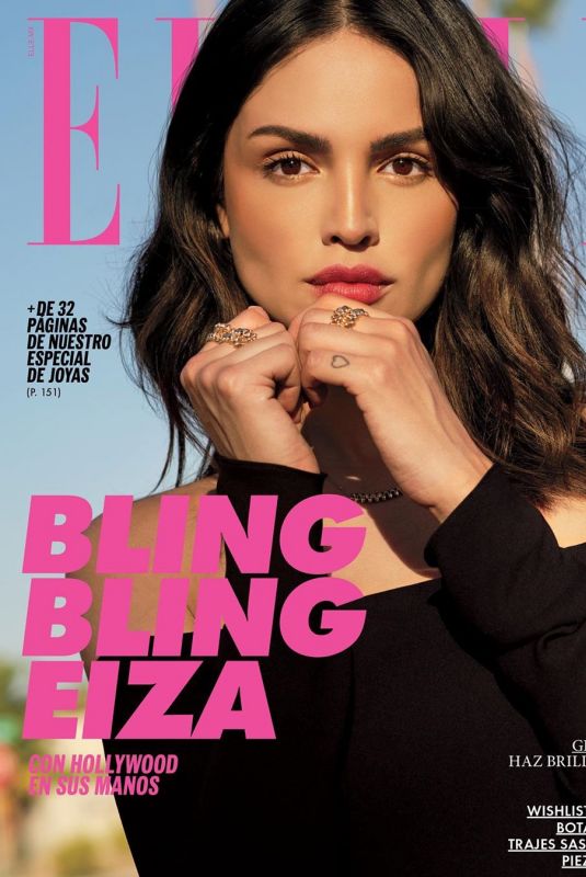 EIZA GONZALEZ in Elle Magazine, Mexico September 2019