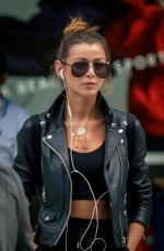 ELEANOR CALDER and Louis Tomlinson at Heathrow Airport 08/28/2019