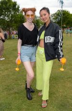 ELEANOR TOMLINSON at Veuve Clicquot Champagne Garden at the Wilderness Festival in Oxford 08/03/2019