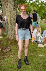 ELEANOR TOMLINSON at Veuve Clicquot Champagne Garden at the Wilderness Festival in Oxford 08/03/2019