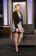 ELISABETH MOSS at Jimmy Kimmel Live 08/05/2019