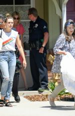ELISABETH OLSEN Ddealing with Police Where Her Mother is Present in Studio City 08/09/2019