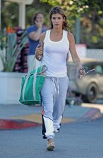 ELISABETTA CANALIS Shopping at Bristol Farms in Beverly Hills 08/16/2019