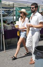 ELIZABETH OLSEN and Robbie Arnett at Farmer