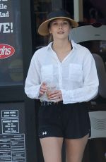 ELIZABETH OLSEN and Robbie Arnett in Out in Los Angeles 08/05/2019