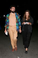 ELIZABETH OLSEN Arrives at Rolling Stones Concert in Pasadena 08/22/2019