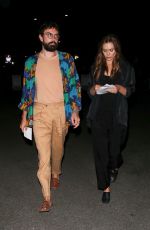 ELIZABETH OLSEN Arrives at Rolling Stones Concert in Pasadena 08/22/2019