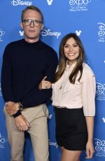 ELIZABETH OLSEN at D23 Disney+ Event in Anaheim 08/23/2019