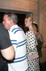 ELLE FANNING Arrives at Wyndham