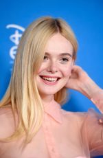 ELLE FANNING at D23 Disney+ Event in Anaheim 08/24/2019