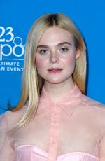 ELLE FANNING at D23 Disney+ Event in Anaheim 08/24/2019