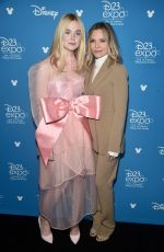 ELLE FANNING at Maleficent: Mistress of Evil Presentation at D23 Expo in Anaheim 08/24/2019