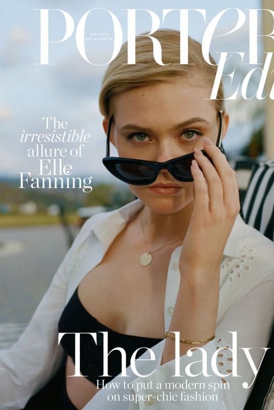 ELLE FANNING for Porter Edit Magazine, March 2019
